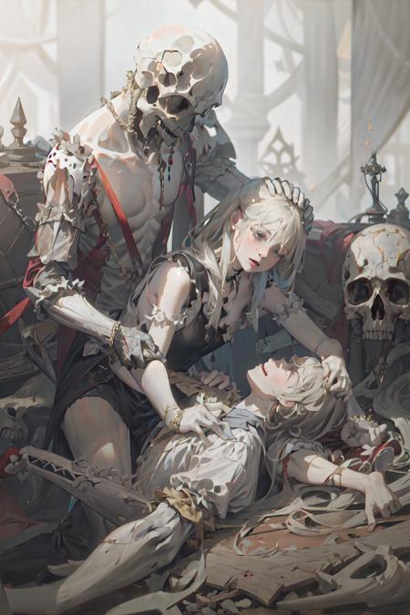 08309-3081282511-BoneyardAI, pieta, a woman sadly holding dead son,, (masterpiece_1.3), (best_quality_1.3), (ultra_detailed_1.3), 8k, extremely_c.png